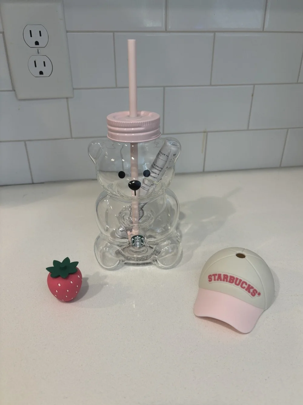 Starbucks Bearista Cup Pink Drink Edition